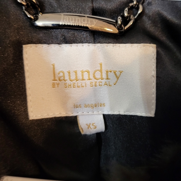 Laundry by Shelli Segal Faux Fur Coat with Hood - Picture 2 of 5